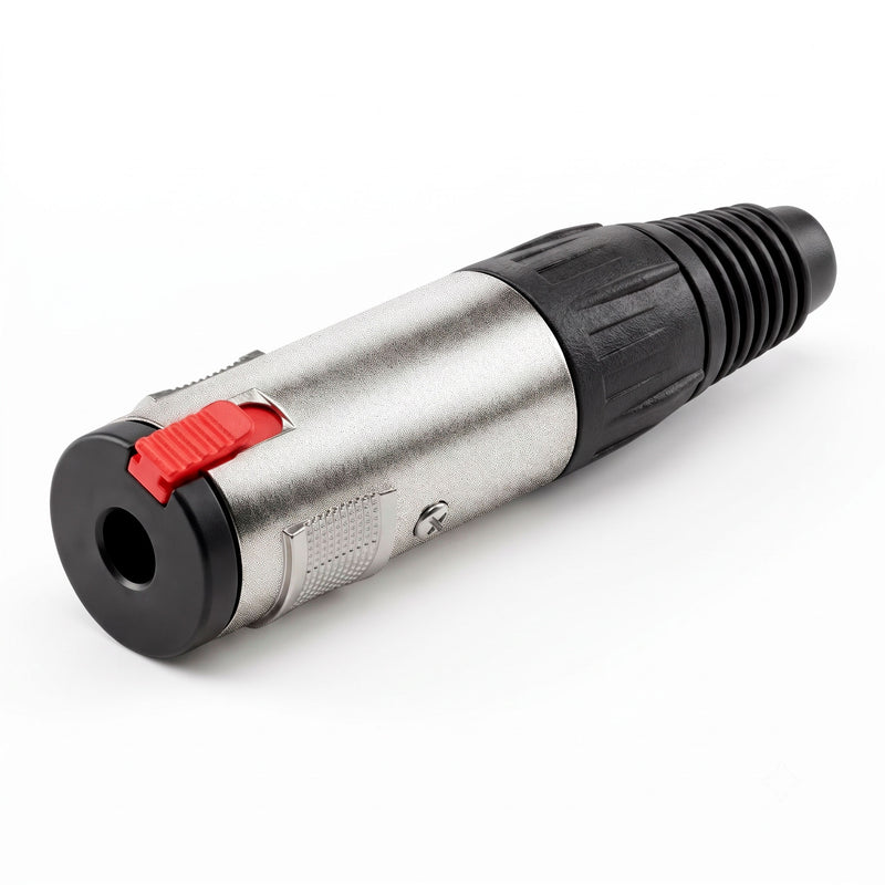 Conector Jack P10 Fêmea com Trava Custom Sound CR CS400