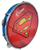 Pandeiro em ABS Luen 10 DC Superman