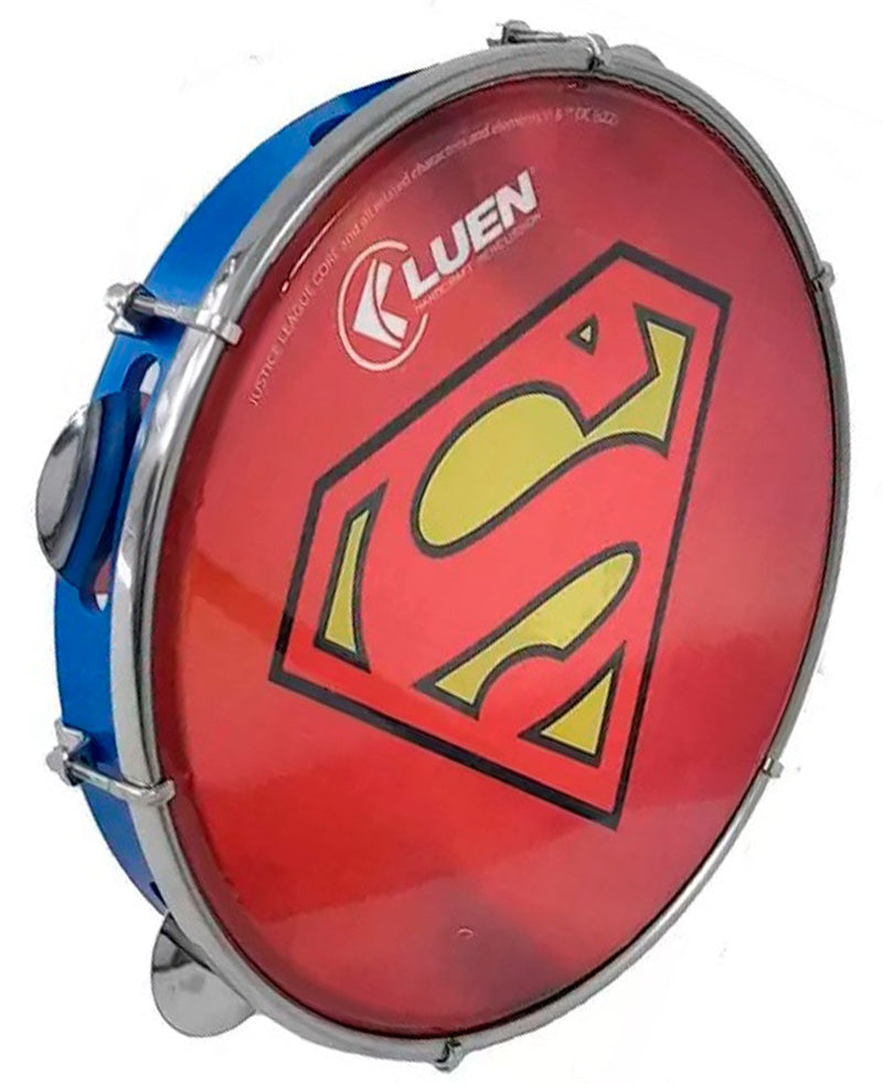 Pandeiro em ABS Luen 10 DC Superman
