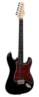 Guitarra Elétrica Giannini G-100 Preta com Escudo Tortoise