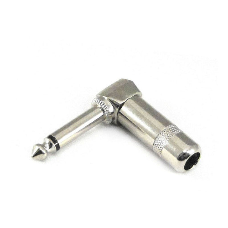 Conector Plug P10 90º Graus TS Mono Soundvoice O10L-MN
