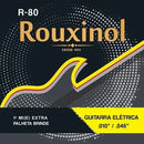 Encordoamento Guitarra Rouxinol R80 0.10/0.46 Leve