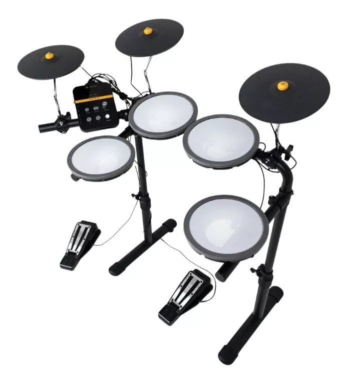Bateria Eletrônica 7 Pads Family Ntf-01 + Curso Nagano Tech