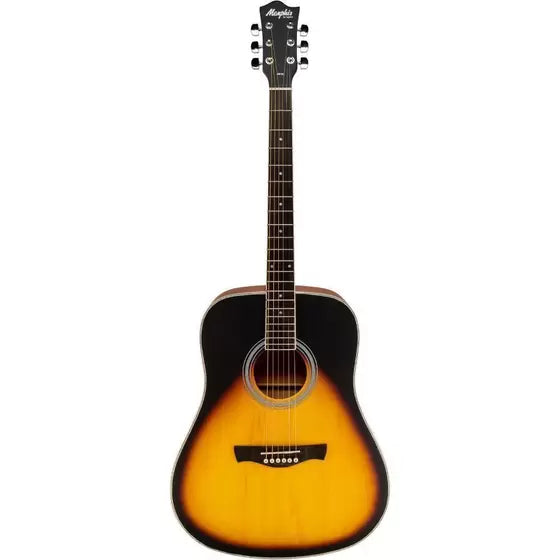 Violão Memphis Eletroacústico Aço MW-20 Memphis DSBS Drop Su