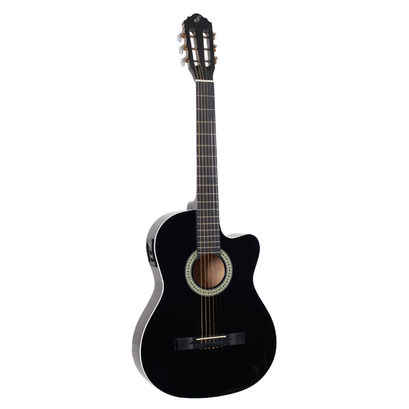 Violão Eletroacústico Aço Giannini Start SF-14 CEQ Black
