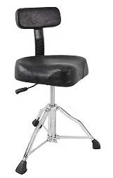 Banco de Bateria Dreamer Selim com Encosto SG5B-T
