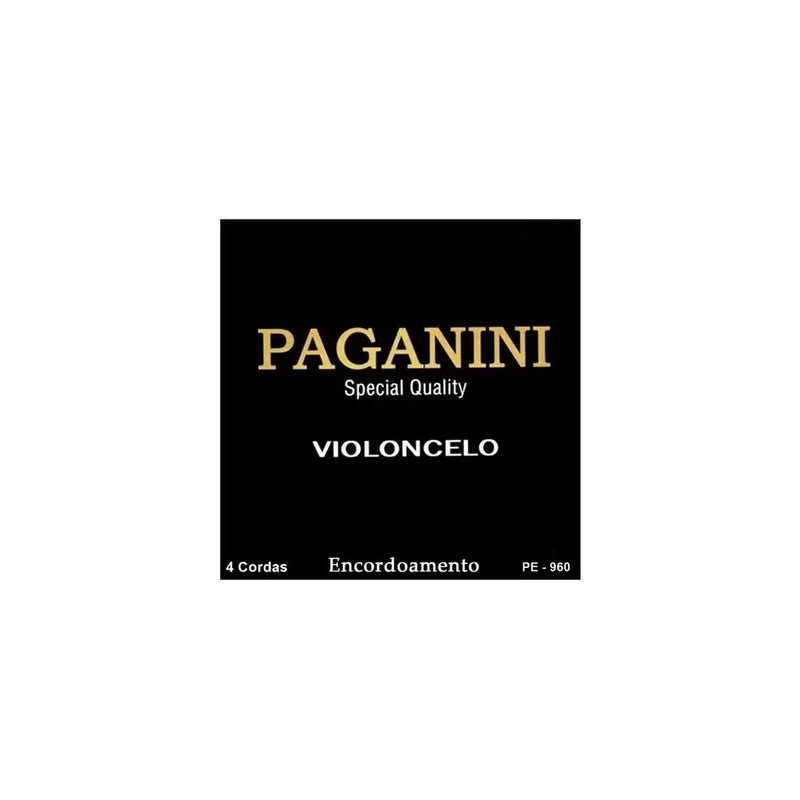 Encordoamento Violoncelo Cello Paganini PE960