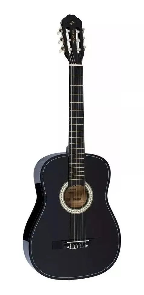 Violão Clássico Vogga Nylon VCA104N BK Preto