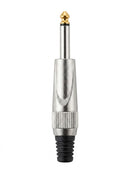 Conector Plug P10 Mono Cromado Benson BP10R