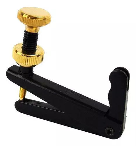Micro Afinador Violino Smart Svn-03 Preto e Dourado
