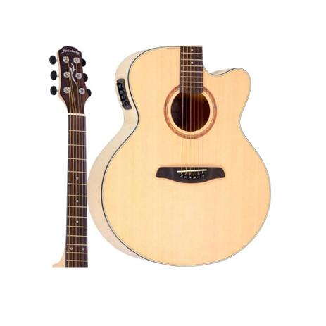 Violão Strinberg Sj25c N Eletroacustico Jumbo