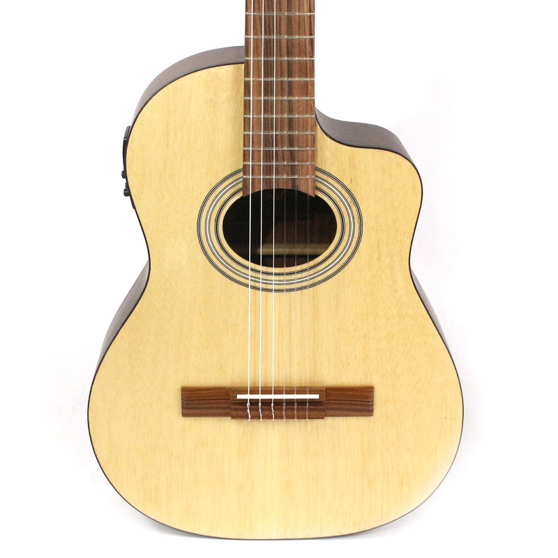 Violão Giannini Brasil Nylon Eletrico Nls Goal Ceq Ns