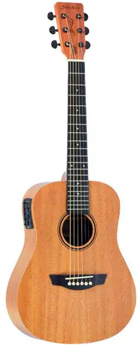 Violão Elétrico Baby Folk Strinberg Fs2b Aço Mahogany Satin