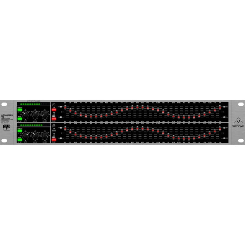 Behringer FBQ3102 Equalizador Gráfico Analógico (Usado)