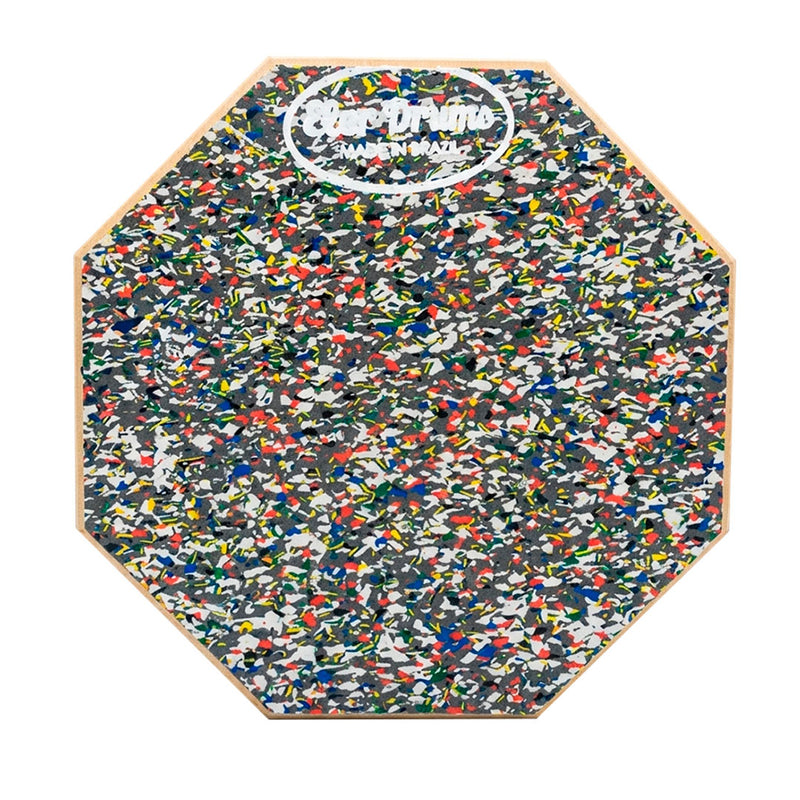 Praticável 12 Polegadas Eler Drums Mosaic Multitude Green