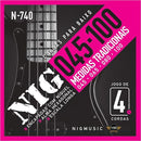 Encordoamento Para Baixo 4 Cordas NIG N-740 - 045