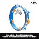 Pandeiro Abs Junior Pele Cristal Sortido 08" Batuka