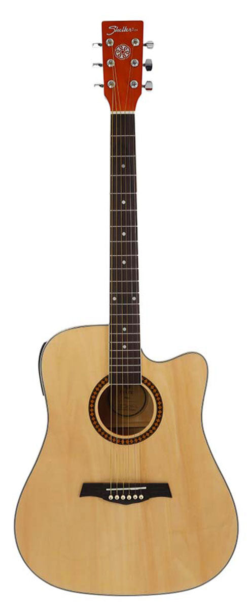 Violão Dreadnought Celtic Eletro Acustico CEL100 Nat shelter