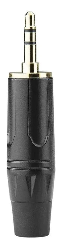 Conector P2 Estéreo MXT Pro Series Preto com Dourado