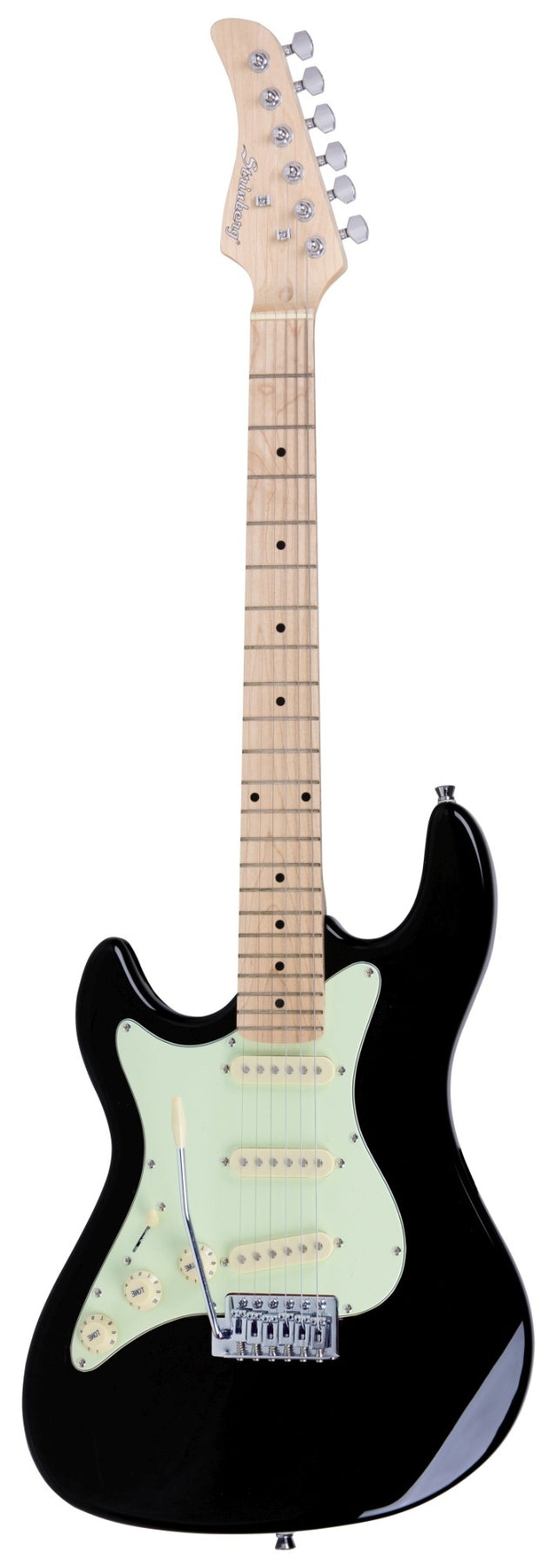 Guitarra Stratocaster Strinberg STS-100 LH Preta