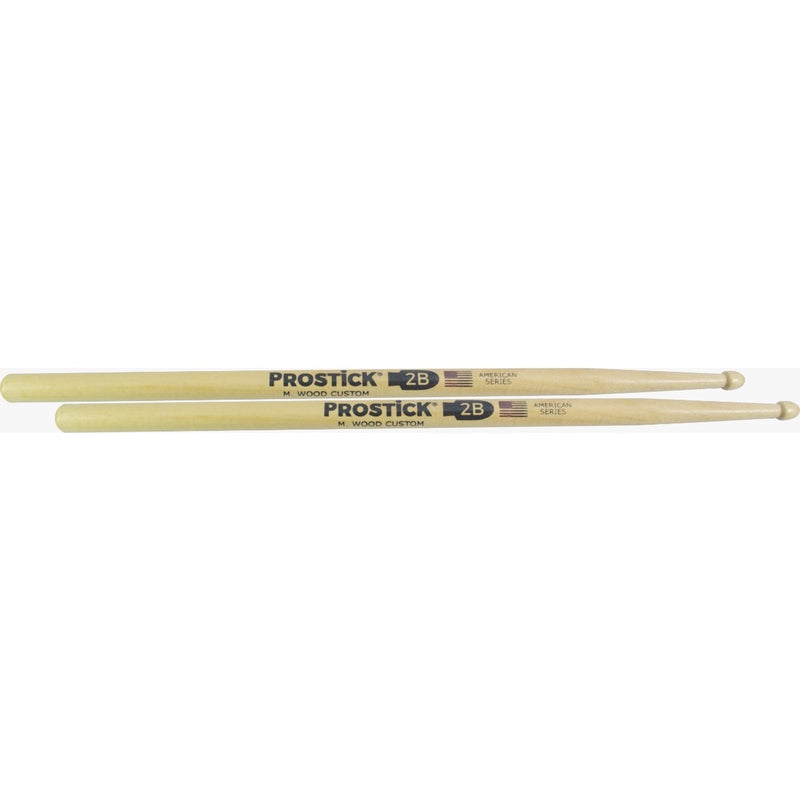 Baqueta Prostick 2B Wood Maple USA Marfim