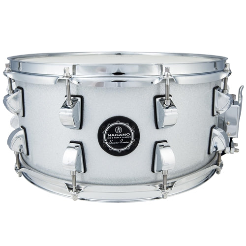 Caixa Bateria Nagano 14X6,5 SVS Silver Sparkle Classic Beat