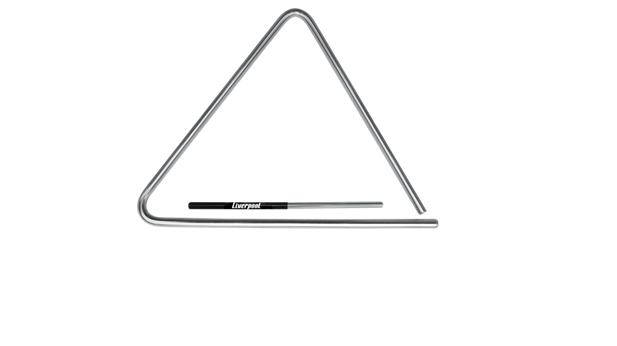 Triangulo Cromado de 30Cm Liverpool