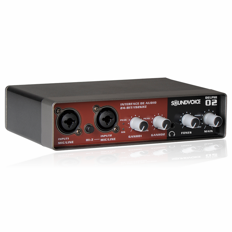 Interface de Áudio Soundvoice Delphi-02