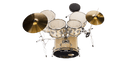 Bateria Acustica Michael Trinity Dmt220 Bumbo 20 Gold Bright (Saldo)
