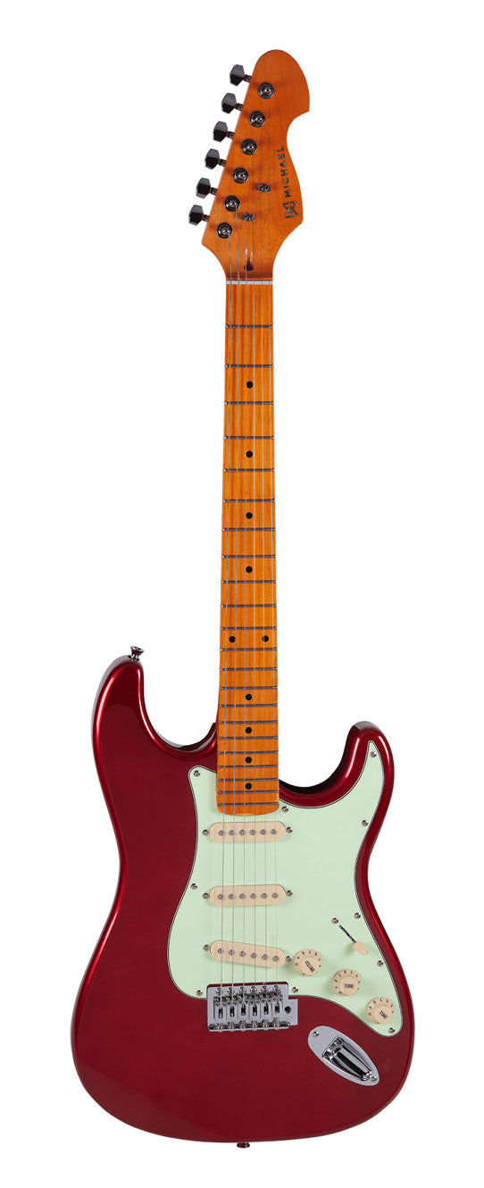 Guitarra Stratocaster Michael Vermelha Gm222N MR Stonehenge