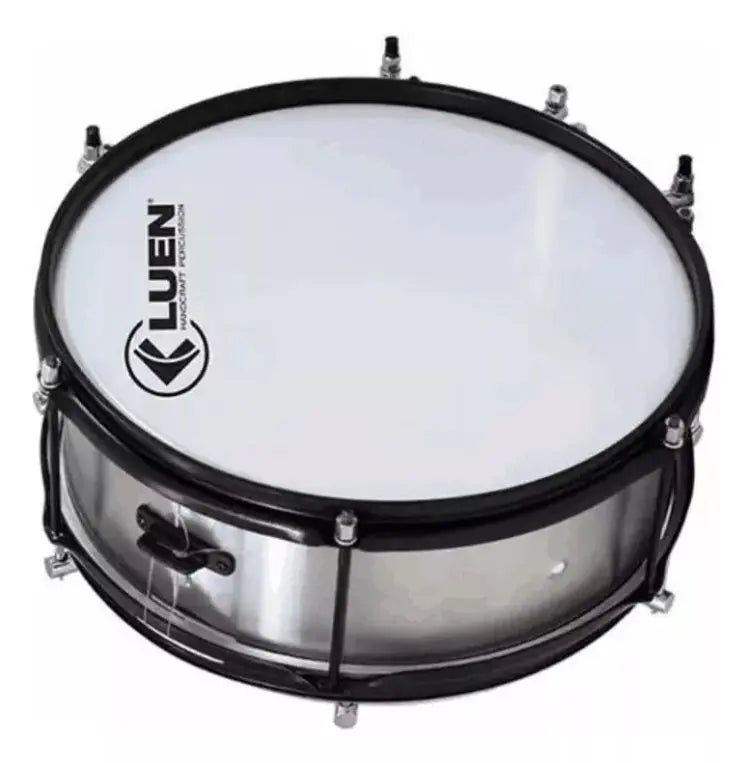 Caixa Repique 15x14 Inox Escovado Aro Chapa Preto Brasil