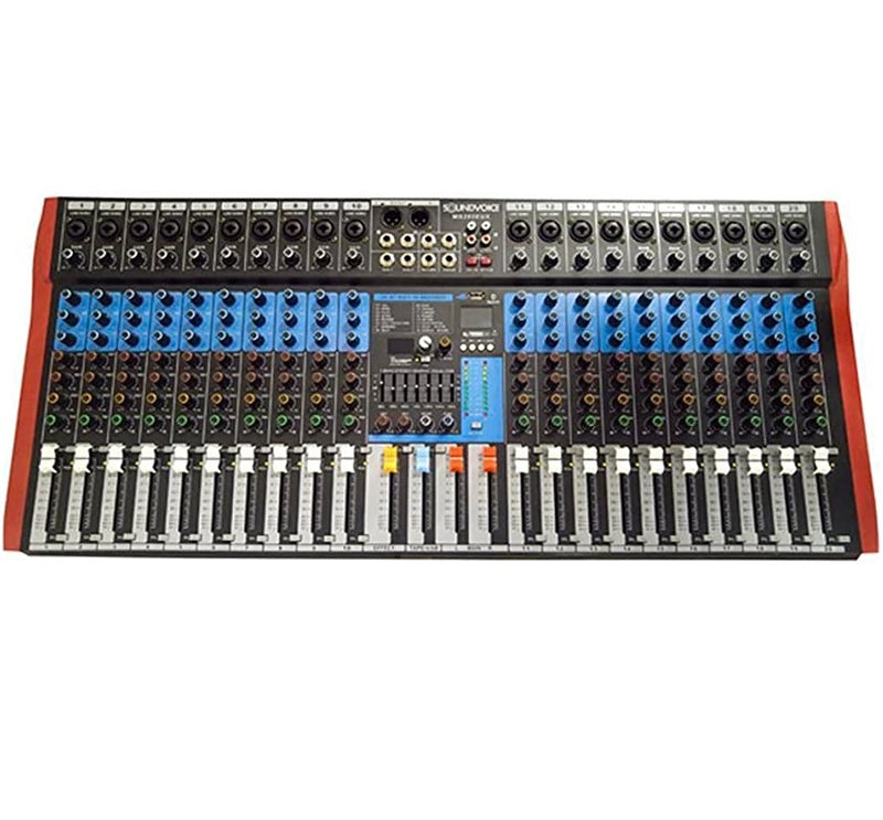 Mesa de Som 20 Canais Soundvoice Ms202 Eux Ef/eq