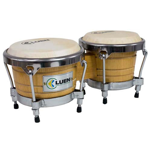 Bongo Luen 6x7 Folheado Verniz Cromado Pele Fiber Control