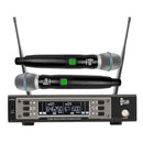 Microfone Sem Fio Duplo Dylan D-9000 Uhf (Semi novo)