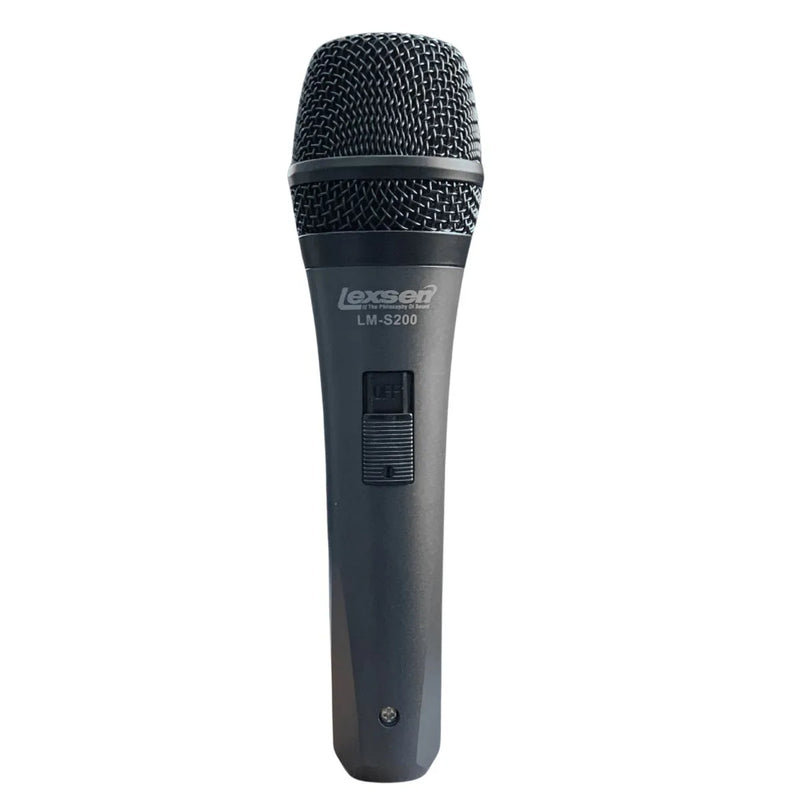 Microfone Com Fio Dinâmico Lexsen LM-S200 Profissional