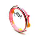 Pandeiro Abs Junior Pele Cristal Rosa 08" Batuka