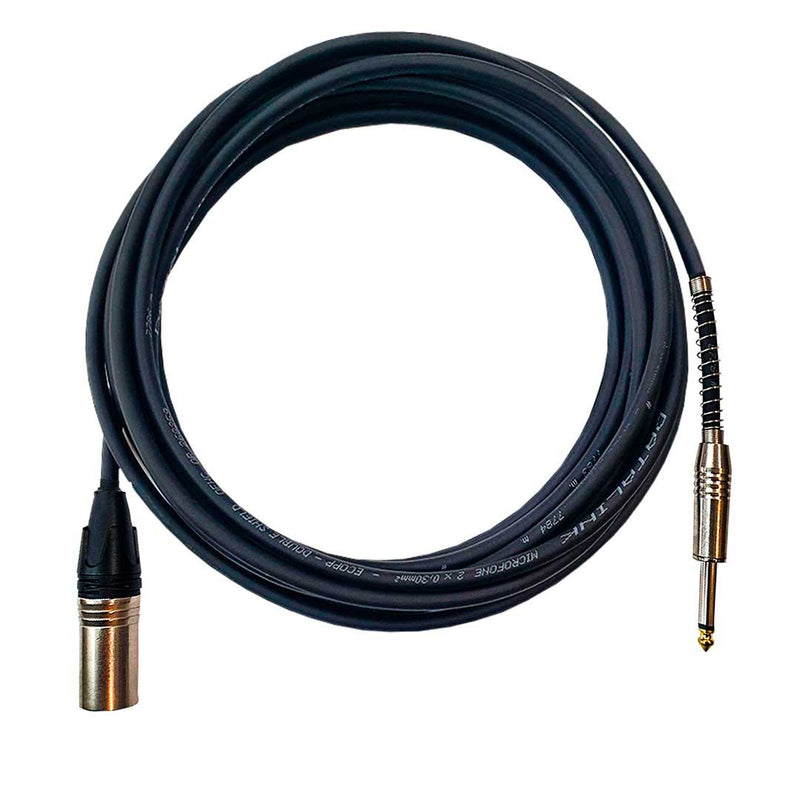 Cabo P10(M) MXT X XLR(M) MXT Double Shield 5 Metros