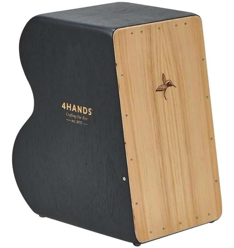 Cajon 4hands Eletroacústico Black Colibri