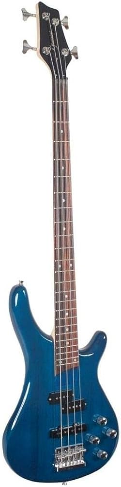Contrabaixo Giannini 5 Cordas Ativo Translucent Blue Gb-205a