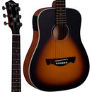 Violão Eletroacústico Baby Aço, TW 15 EQ Sunburst