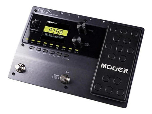 Pedal de efeito para instrumento de cordas Mooer GE150 preto