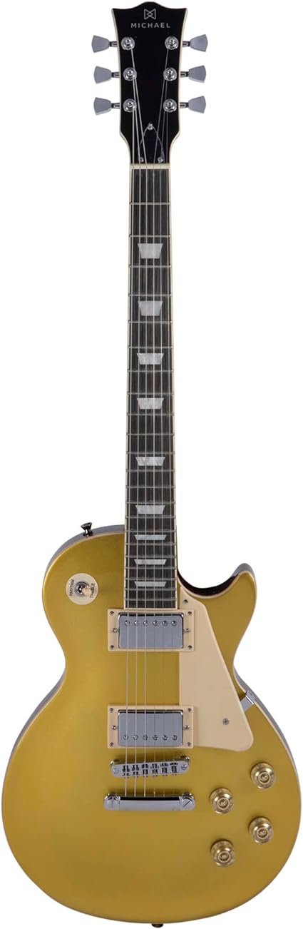 Guitarra Michael Les Paul Gm730n Lp Gold Top