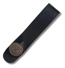 Strapholder Para Correia Violão Viola Couro Preto Sh01 Ibox