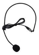Microfone Headset com Fio Preto