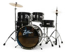 Bateria Infantil Zellmer Bumbo 16 Black Ferragem Cromada