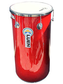 Rebolo Tan tan 70x14 Pele Cabra 6 Afinações Serie Luen Vermelho