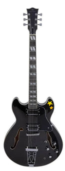 Guitarra Semi Acustica Jazz Action Michael Gm1159n Gy Cinza (Usada)