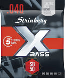 SP065 - Encordoamento Strinberg Sb50 Contra Baixo 5 Cordas 040 (Exclusivo Studio Peek)