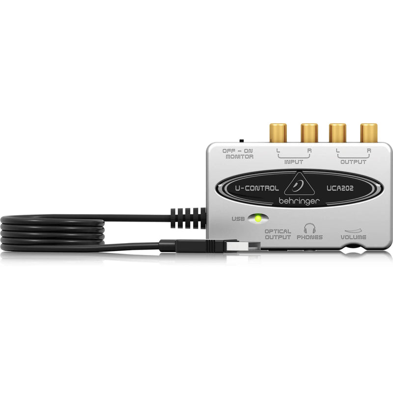 Interface de Áudio Behringer Uca 202 Profissional