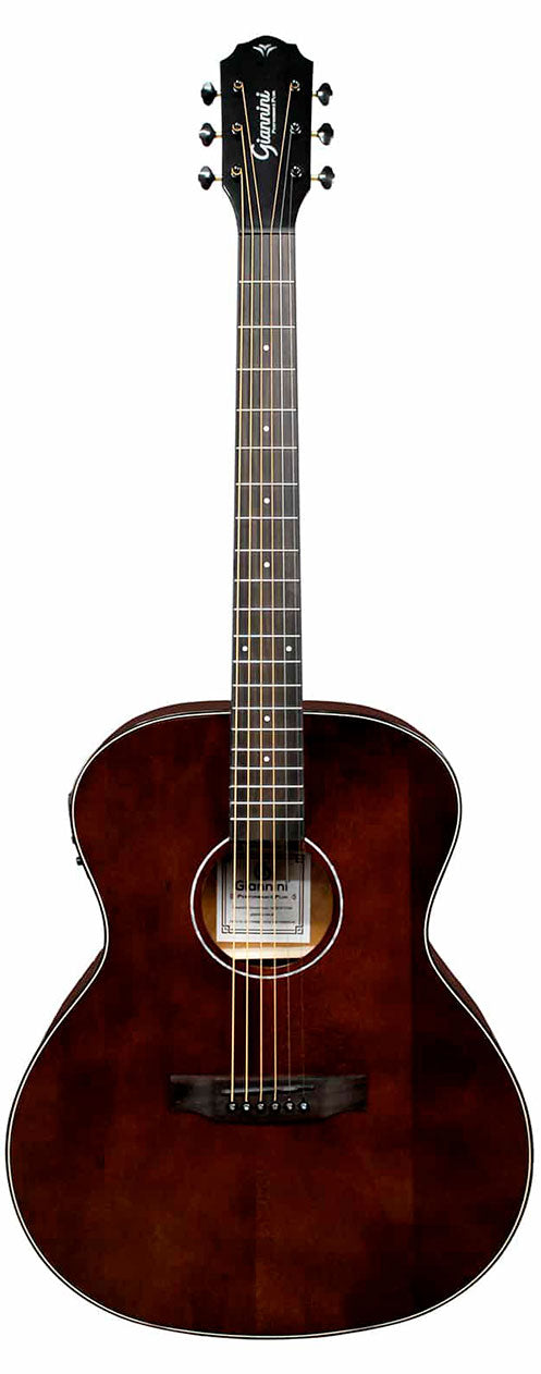 Violão Eletroacústico Aço Giannini Brown Gaf Plus Eq Brw
